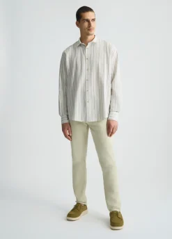 Liu Jo Camisa de lino y algodón-Hombre Camisas
