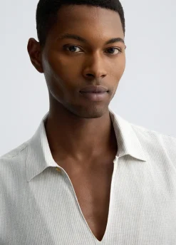 Liu Jo Camisa de lino y algodón-Hombre Camisas