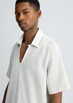 Liu Jo Camisa de lino y algodón-Hombre Camisas