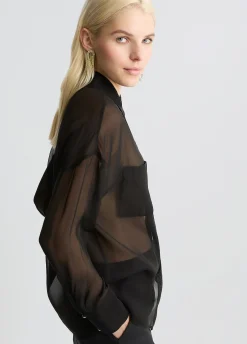 Liu Jo Camisa de organza-Mujer Camisas Y Blusas