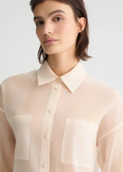 Liu Jo Camisa de organza-Mujer Camisas Y Blusas