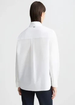 Liu Jo Camisa de popelina con strass-Mujer Camisas Y Blusas