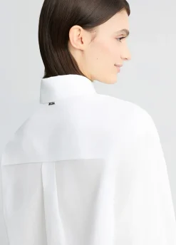 Liu Jo Camisa de popelina con strass-Mujer Camisas Y Blusas