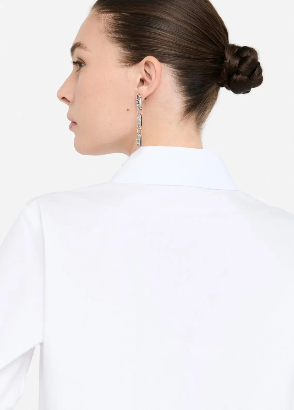 Liu Jo Camisa de popelina con strass-Mujer Camisas Y Blusas