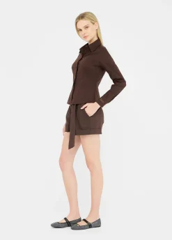 Liu Jo Camisa de popelina con strass-Mujer Camisas Y Blusas