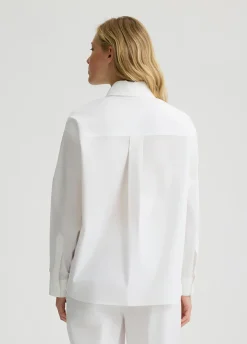 Liu Jo Camisa de popelina y organza-Mujer Camisas Y Blusas