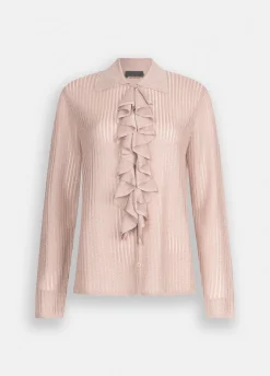 Liu Jo Camisa de punto de lurex®-Mujer Cárdigans Y Jerséis