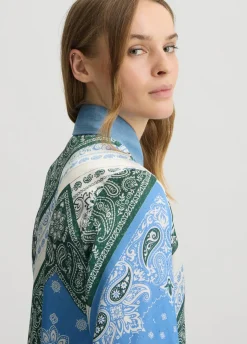 Liu Jo Camisa de raso estampado-Mujer Camisas Y Blusas