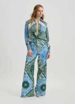 Liu Jo Camisa de raso estampado-Mujer Camisas Y Blusas