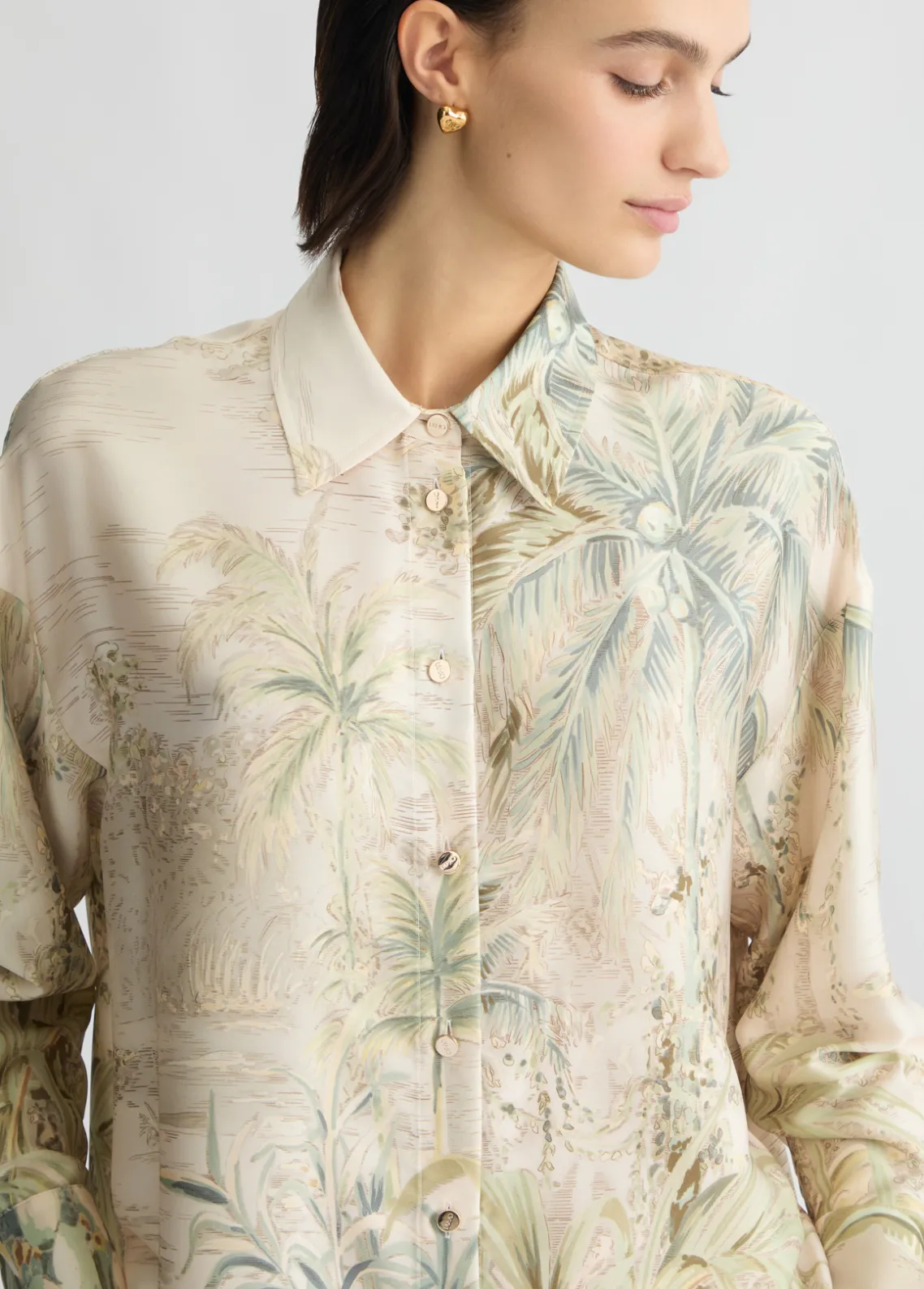 Liu Jo Camisa de sarga con estampado-Mujer Camisas Y Blusas|Ceremonia