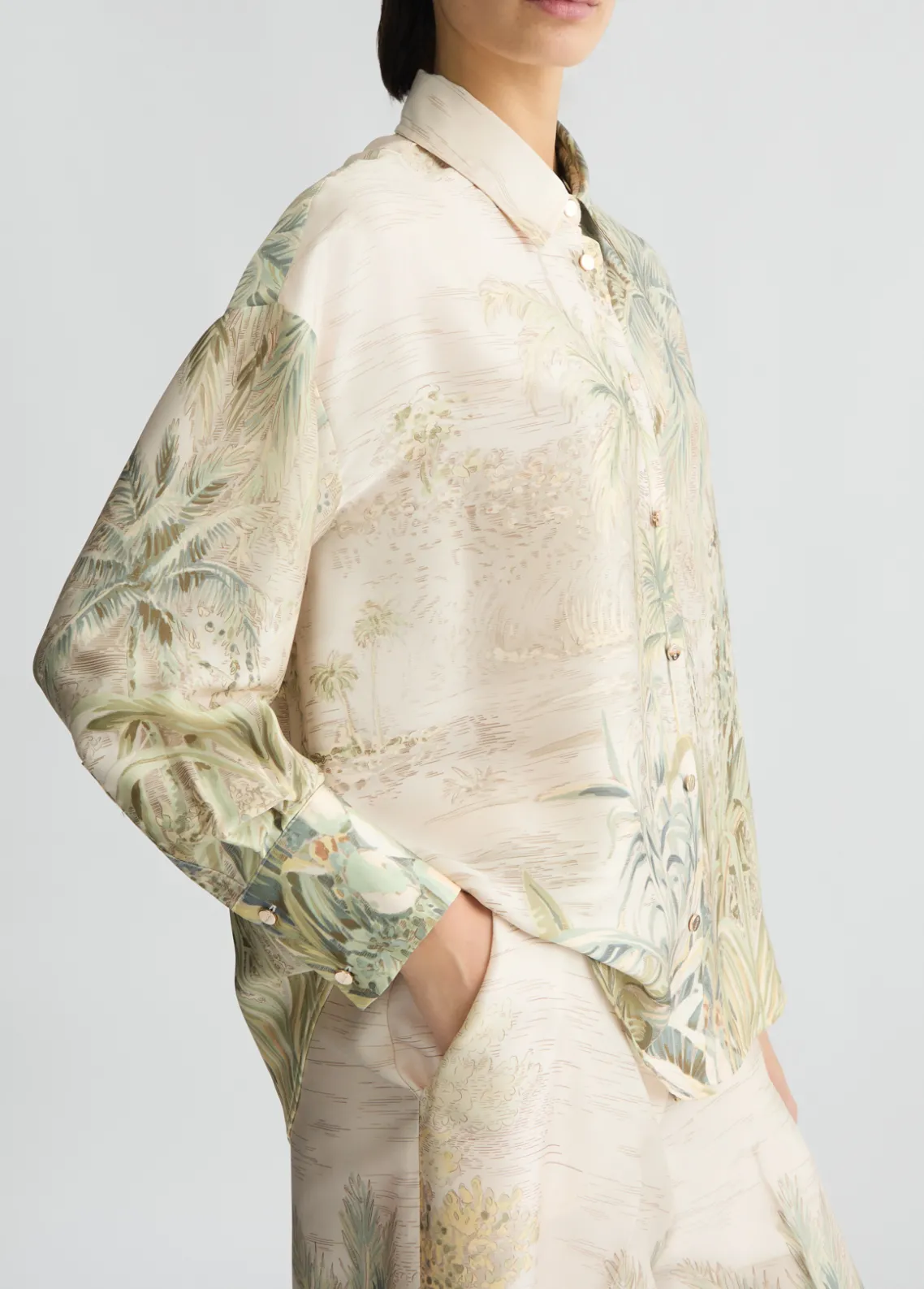 Liu Jo Camisa de sarga con estampado-Mujer Camisas Y Blusas|Ceremonia