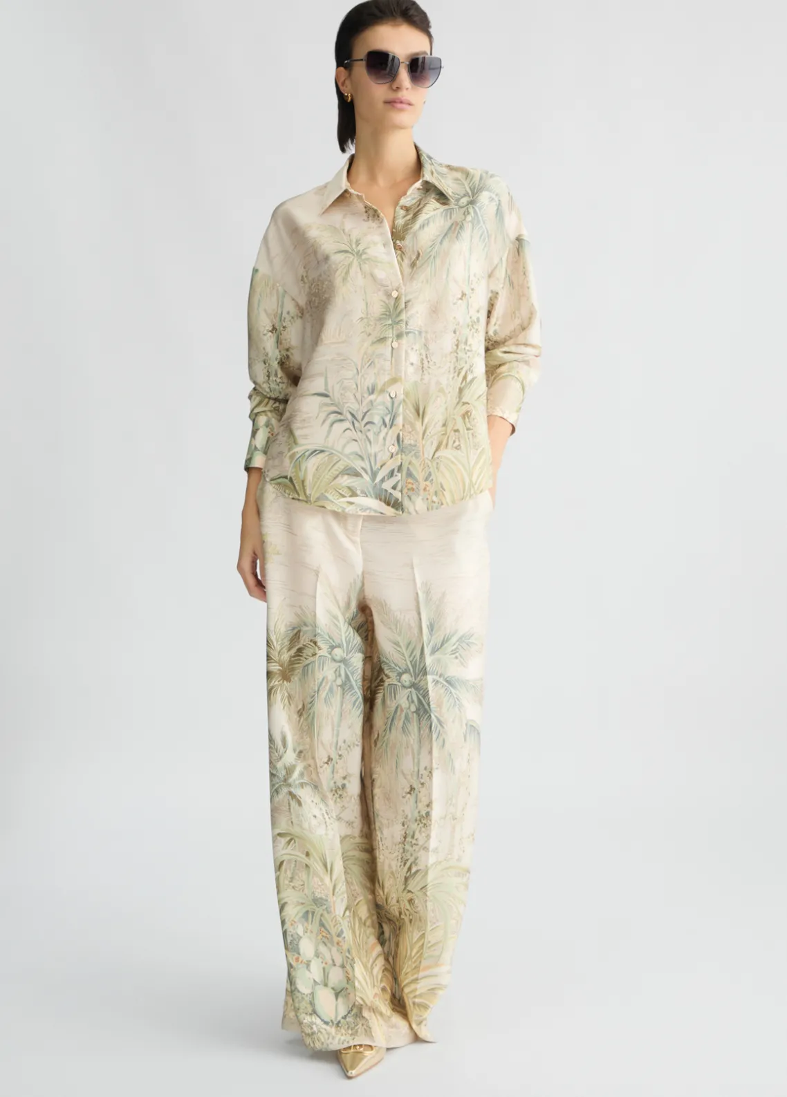 Liu Jo Camisa de sarga con estampado-Mujer Camisas Y Blusas|Ceremonia