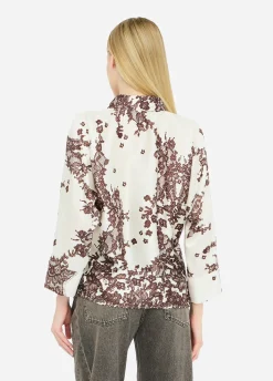 Liu Jo Camisa de sarga estampada-Mujer Camisas Y Blusas