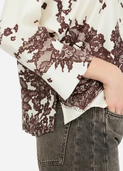 Liu Jo Camisa de sarga estampada-Mujer Camisas Y Blusas