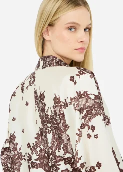 Liu Jo Camisa de sarga estampada-Mujer Camisas Y Blusas