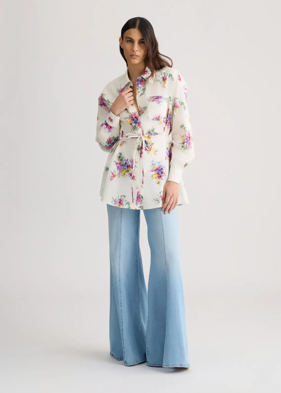Liu Jo Camisa floral-Mujer Camisas Y Blusas