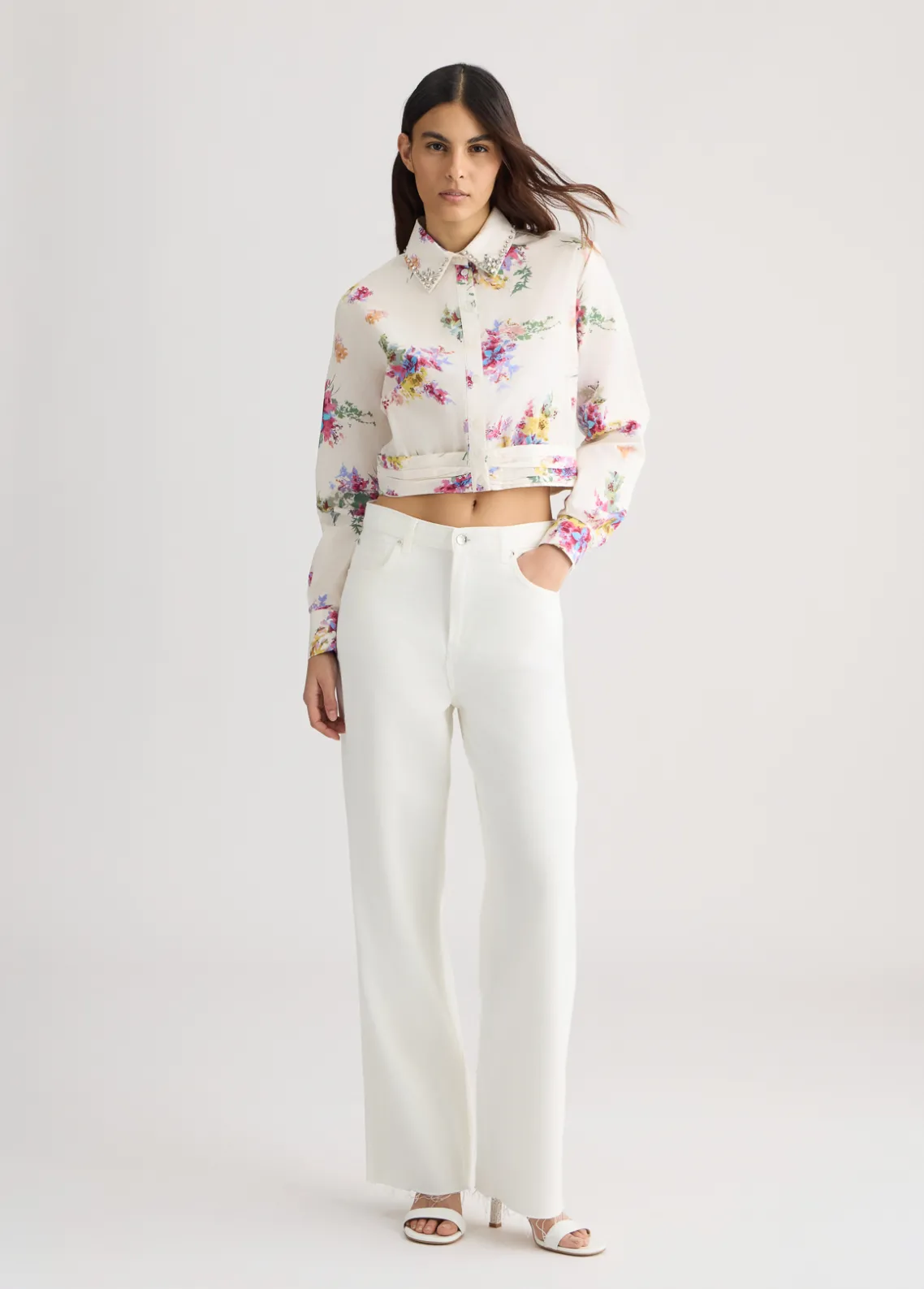 Liu Jo Camisa floral-Mujer Camisas Y Blusas