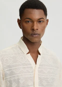 Liu Jo Camisa jacquard-Hombre Camisas