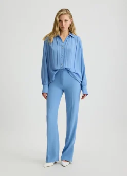 Liu Jo Camisa plisada de georgette-Mujer Camisas Y Blusas|Ceremonia