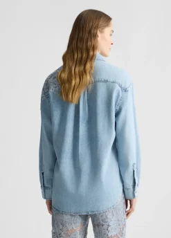 Liu Jo Camisa vaquera-Mujer Camisas Y Blusas
