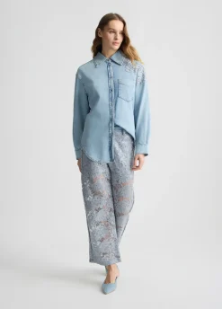 Liu Jo Camisa vaquera-Mujer Camisas Y Blusas