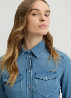 Liu Jo Camisa vaquera-Mujer Camisas Y Blusas