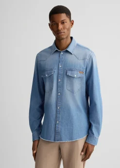Liu Jo Camisa vaquera-Hombre Camisas