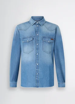 Liu Jo Camisa vaquera-Hombre Camisas
