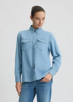 Liu Jo Camisa vaquera-Mujer Camisas Y Blusas