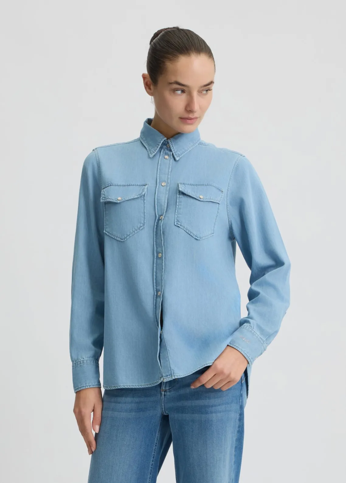 Liu Jo Camisa vaquera-Mujer Camisas Y Blusas