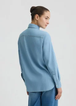 Liu Jo Camisa vaquera-Mujer Camisas Y Blusas