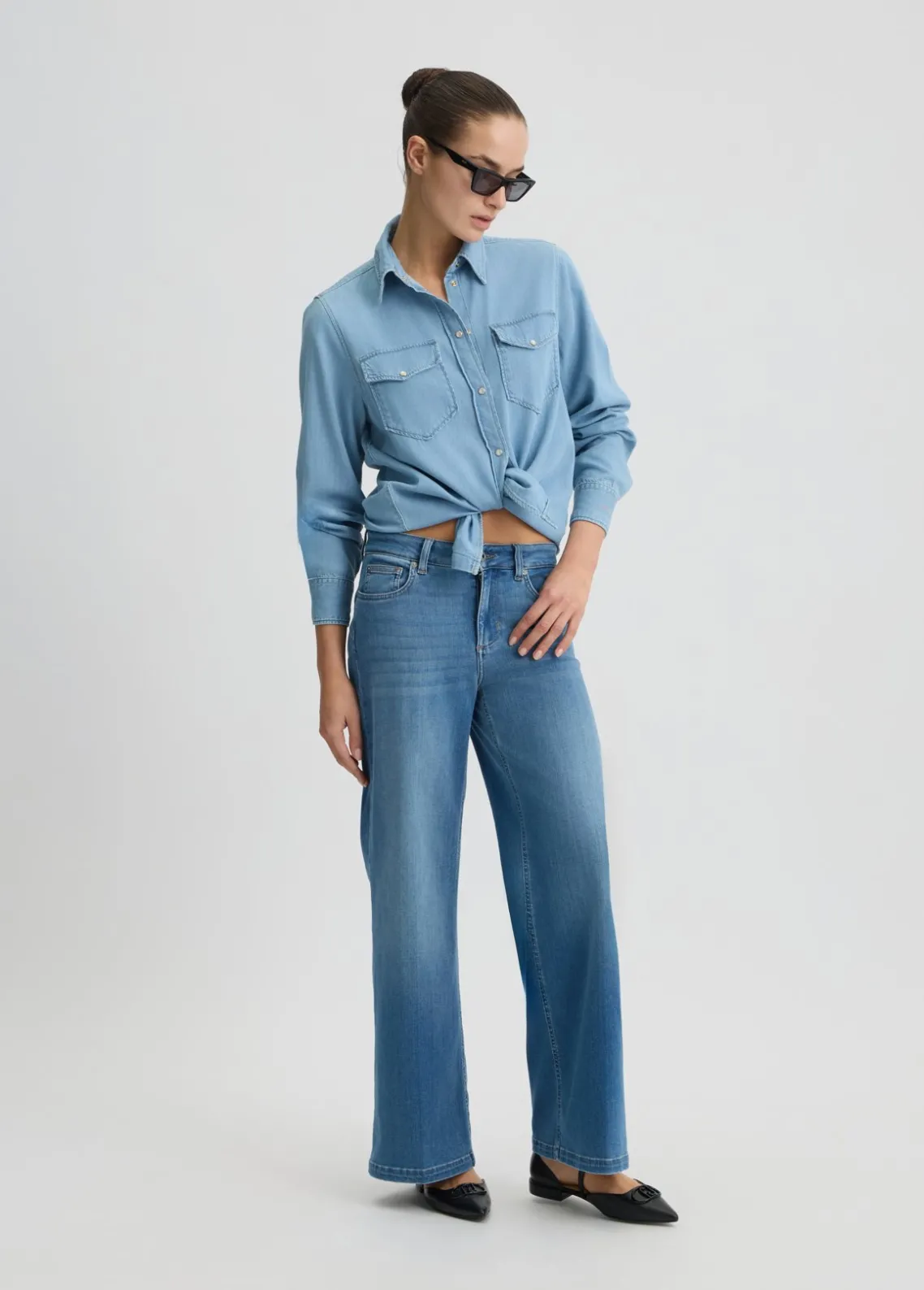 Liu Jo Camisa vaquera-Mujer Camisas Y Blusas
