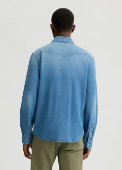 Liu Jo Camisa vaquera-Hombre Camisas