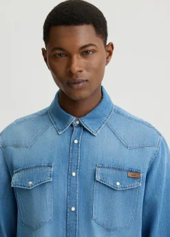 Liu Jo Camisa vaquera-Hombre Camisas