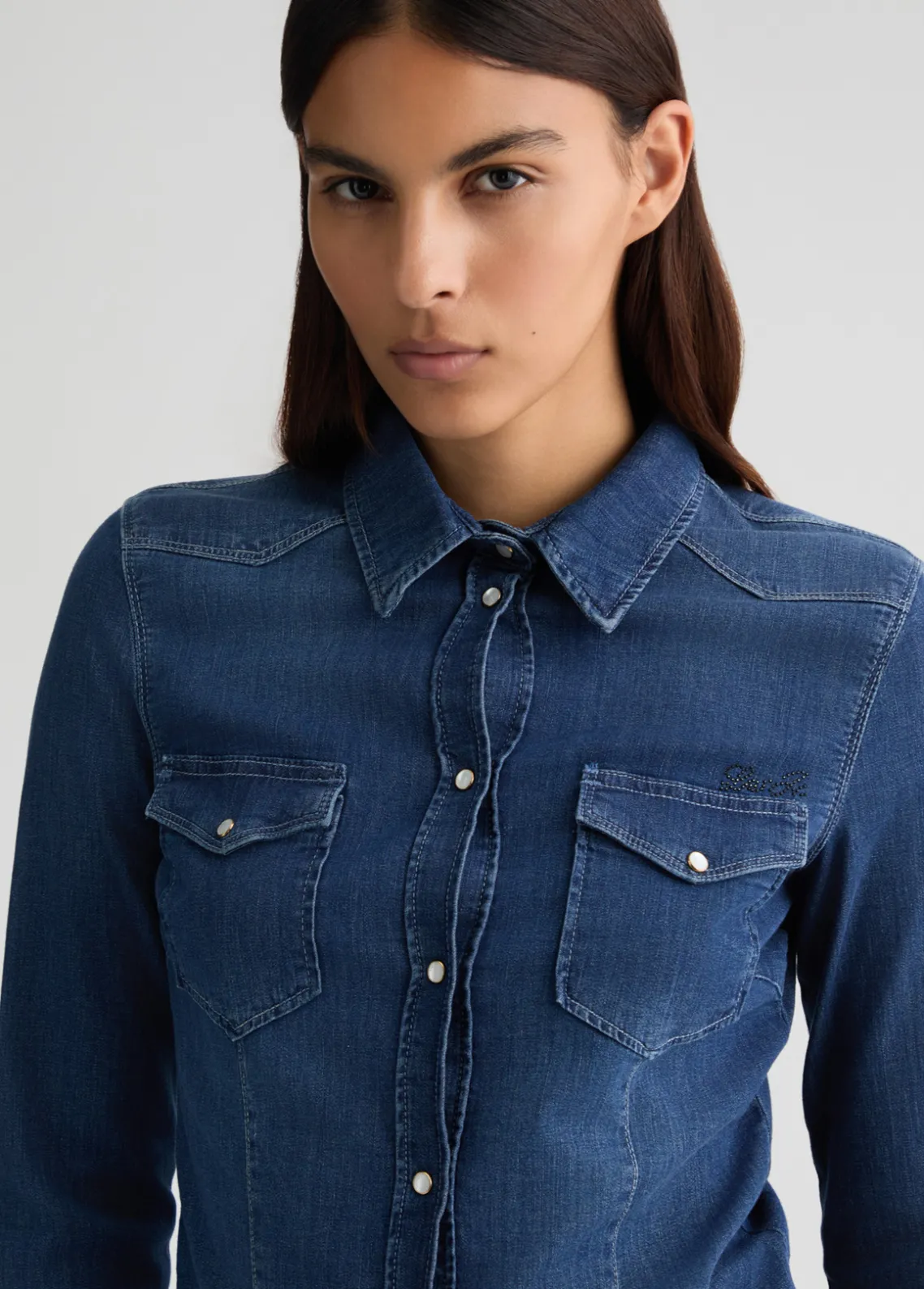 Liu Jo Camisa vaquera-Mujer Camisas Y Blusas
