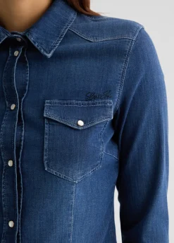 Liu Jo Camisa vaquera-Mujer Camisas Y Blusas