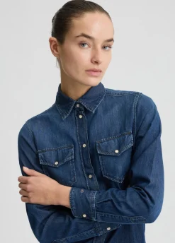 Liu Jo Camisa vaquera-Mujer Camisas Y Blusas