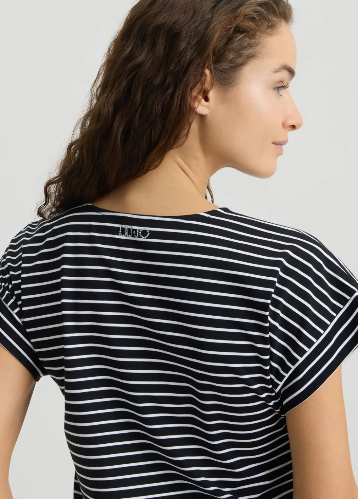 Liu Jo Camiseta a rayas-Mujer Moda Baño|Camisetas Y Tops