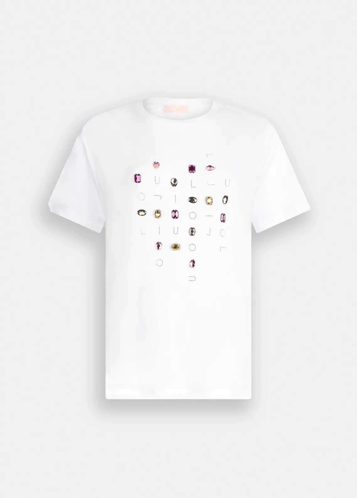 Liu Jo Camiseta con aplicaciones-Mujer Camisetas Y Tops