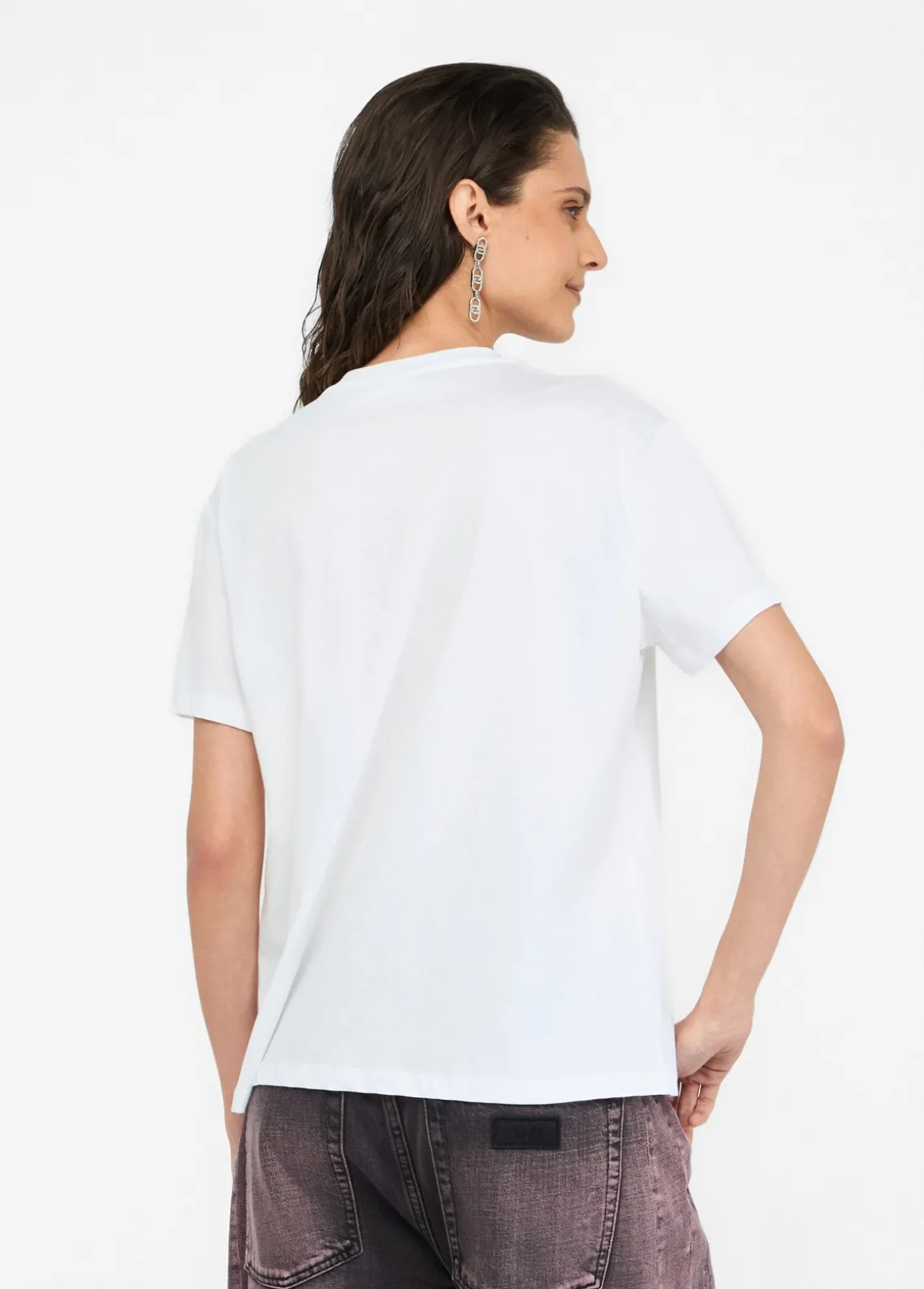 Liu Jo Camiseta con aplicaciones-Mujer Camisetas Y Tops
