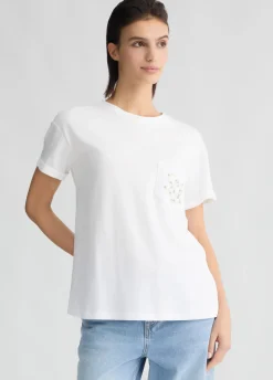 Liu Jo Camiseta con bolsillo-Mujer Camisetas Y Tops