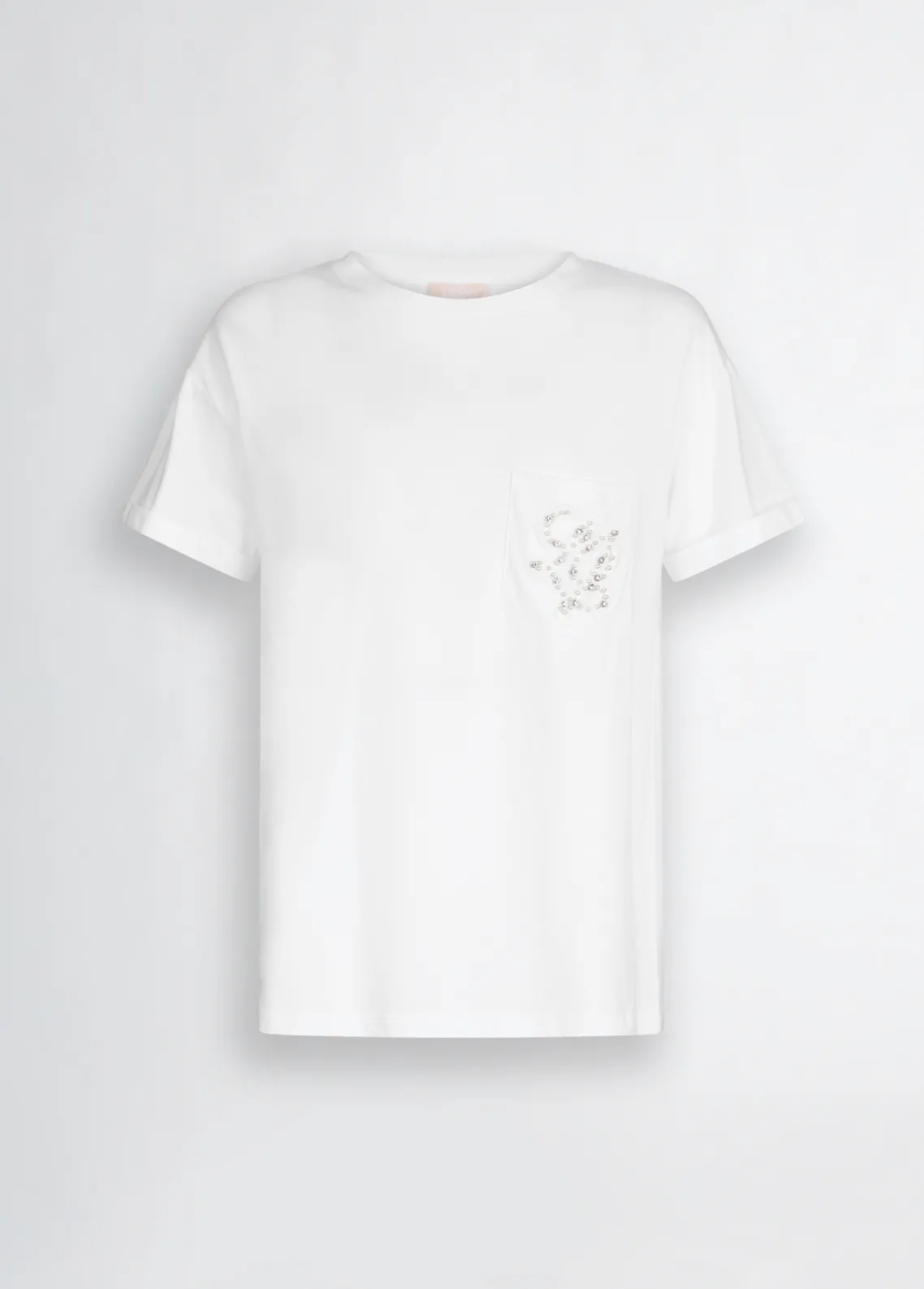 Liu Jo Camiseta con bolsillo-Mujer Camisetas Y Tops