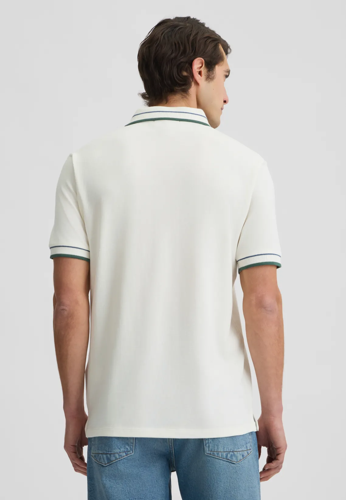 Liu Jo Camiseta con cuello cubano-Hombre Polos Y Camisetas