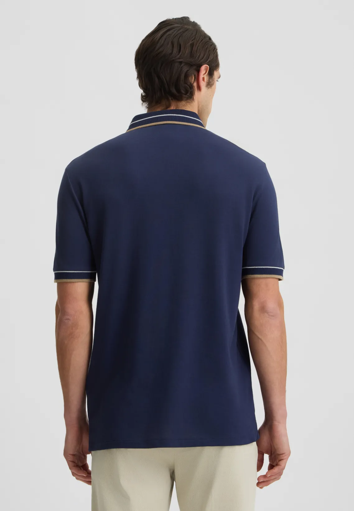 Liu Jo Camiseta con cuello cubano-Hombre Polos Y Camisetas