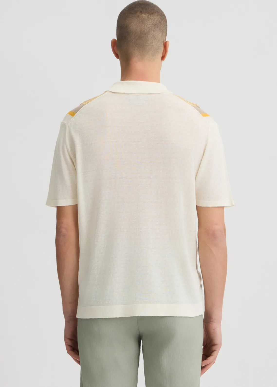 Liu Jo Camiseta con detalle de punto-Hombre Jerséis Y Sudaderas|Polos Y Camisetas