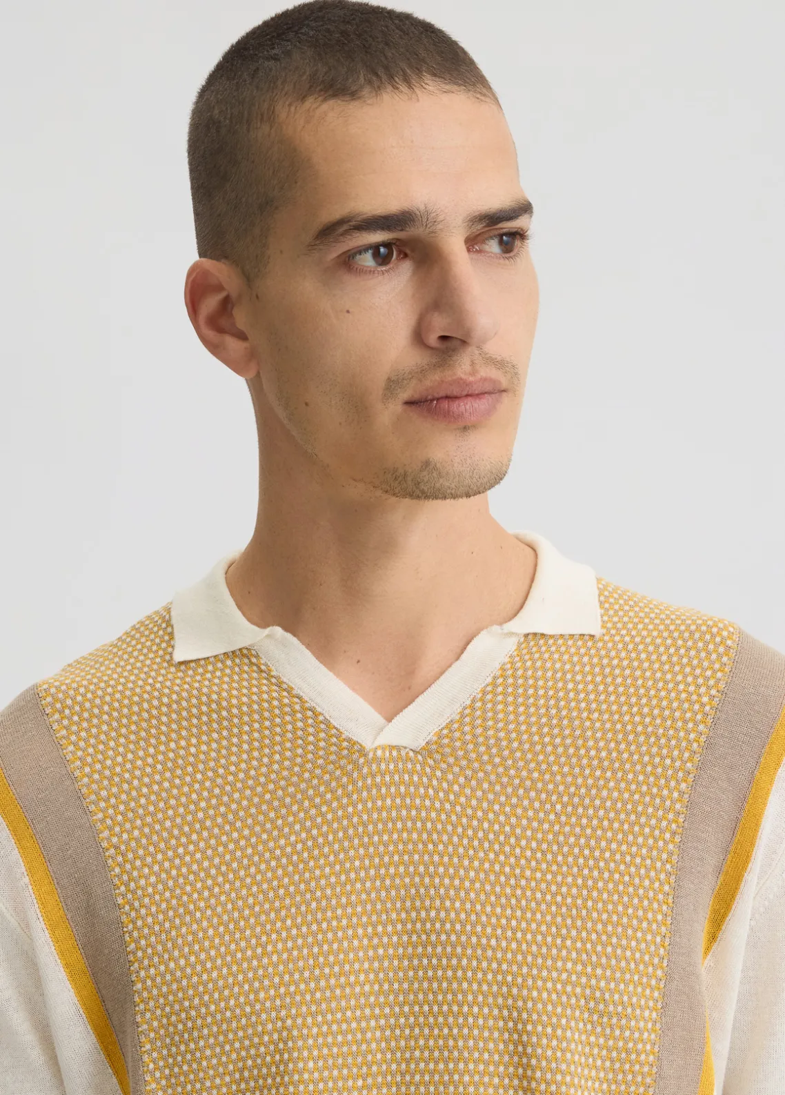 Liu Jo Camiseta con detalle de punto-Hombre Jerséis Y Sudaderas|Polos Y Camisetas