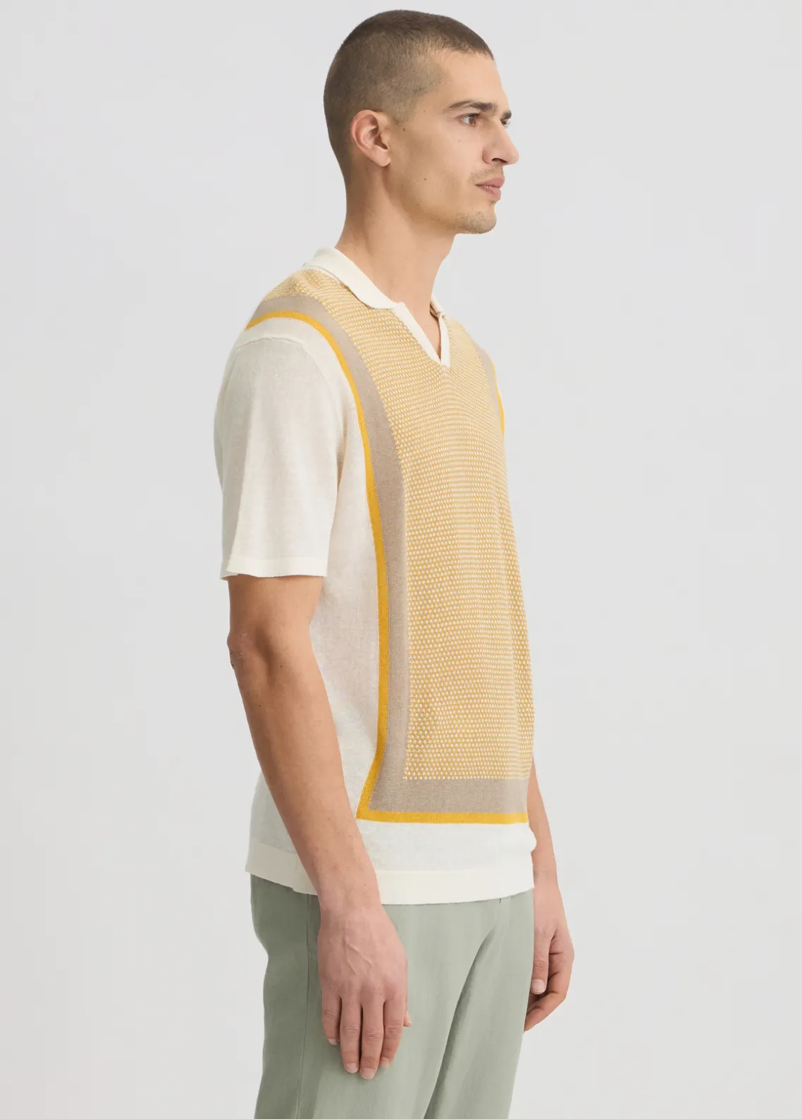 Liu Jo Camiseta con detalle de punto-Hombre Jerséis Y Sudaderas|Polos Y Camisetas