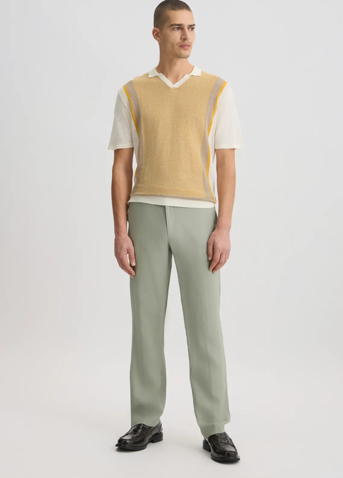 Liu Jo Camiseta con detalle de punto-Hombre Jerséis Y Sudaderas|Polos Y Camisetas