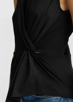 Liu Jo Camiseta con drapeado-Mujer Camisetas Y Tops