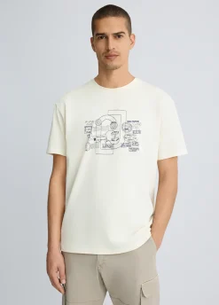Liu Jo Camiseta con estampado-Hombre Polos Y Camisetas